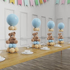 YALLOVE 10-Pack 23.6-Inch Clear Acrylic Balloon Centerpiece Stands - Image 5
