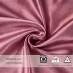 Satin Chair Sashes Bows 50 Pack Universal Polyester Chair Ribbons for Wedding Anniversary Retirement Party Birthday Engagement Banquet Graduation Outdoor Events Decor (Dusty Rose, 50 pcs) - Image 4