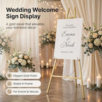 Ns Jymb Gold Easel Stand for Welcome Sign and Wedding Decor - Image 2