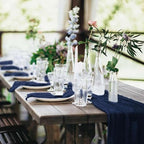 20 Pack Cheesecloth Table Runner 17 x 108 Inch, Navy Blue - Image 6