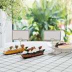 Jofefe 24Pcs Unique Table Number holders with 24Pcs Place Cards, Place Card Holder, Table Card Holders, Table Number Stands, Photo holder Name Card Picture Clips for Wedding, Birthday Party - Image 5