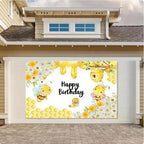 10x8ft Bee Baby Newborn Party Happy Bee Day Sweet Baby Shower Honeycomb Background Decoration Supplies Little Bee Photography Studio - Image 3