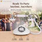 Audio Guest Book, Voicemail Phone Guestbook, White & Black - Image 3