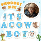 Sliner 12 Pcs It's a Cowboy Yard Signs Western Baby Shower Decorations - Image 2