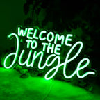 Planzo Welcome to the Jungle LED Neon Light Sign Baby Shower Wall Decor - Image 6