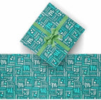 AOFUN Custom Name Text Gift Wrapping Paper Custom Wrapping Paper Custom Name Gift Wrapping Paper Gift Wrap Funny Funny Gift For Friend 3 Rolls 58" x 23" - Image 2