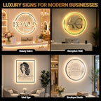 Custom Backlit Acrylic Logo Sign for Wall Decor - Image 3