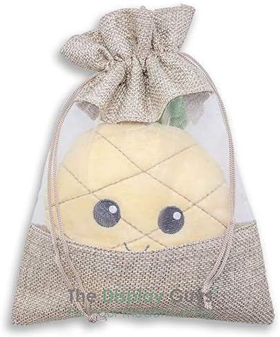 48 pc Jute Burlap & Sheer Organza Gift Bags w. Drawstring by TheDisplayGuys - Image 2