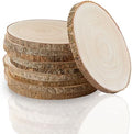 Set of (10) 9-10 Inches Large Wood Slices, Wood Centerpieces for Tables by SANYOUNG
