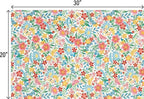 Jillson & Roberts 20" x 30" Printed Gift Tissue, Happy Wildflowers (24 Folded Sheets) - Image 3