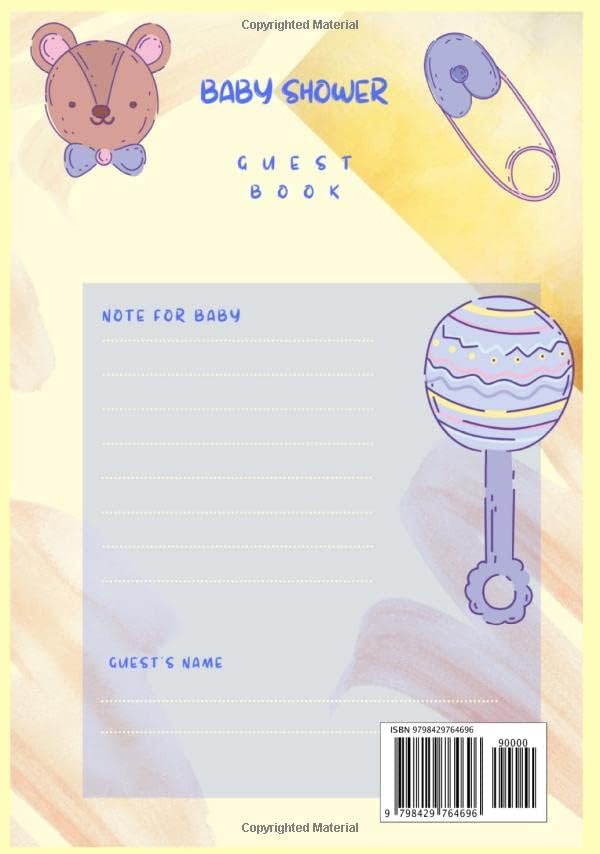 Baby Shower Guest Book: Scribalistic - Image 2
