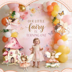 5PCS Fairy First Birthday Decorations, Princess Cardboard Cutout - Image 5