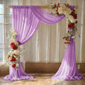 Pack of 2 Wedding Arch Drape Panel Fabric 30" x 40ft - Orchid by MDS