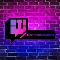 Custom Colorfully Gamer Tag Neon Sign, Twitch Username Game Stream Background Decor Led Neon Sign, 40cm 21cm, 50cm 26cm by souleather