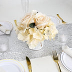 Champagne Flower Table Centerpieces - Set of 6 - Image 7