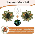 BLOSMON Terracotta Flowers for Wedding Decorations: 6 Pcs, Artificial Rose - Image 4