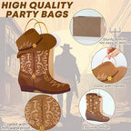 Cowboy Boots Paper Bags Western Theme Party Decorations Favors - Image 3