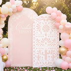 Mindsoft 2 Set Cielito Lindo Backdrop Cover 7.2ft 6.6ft Arch Pink - Image 3