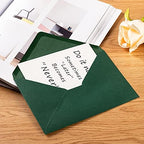 100 Pieces A7 Envelopes 5x7 Black, 5.24 x 7.24 Inches (Pack of 2) - Image 7