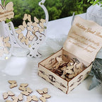 XEL Butterfly Guest Book Alternative,Personalized Wedding Guest Book,Custom Baby Shower Sign in Guest Book,Graduation Party,Quinceanera,Guest Book Alternative Wedding Signs Reception Decorations - Image 4