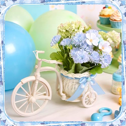 3 Sets Blue Bike-Shaped Baby Shower Table Centerpieces - Image 4