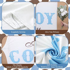 Moukeren a Little Cowboy is on The Way Arch Backdrop Cover 6ft and 7.2ft for Western Cowboy Themed Baby Shower Party Gender Reveal Birthday Party Banquet Photo Arches Background Decorations - Image 3