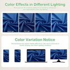 10ftx14ft Royal Blue Backdrop Curtain for Wedding Parties - Image 6