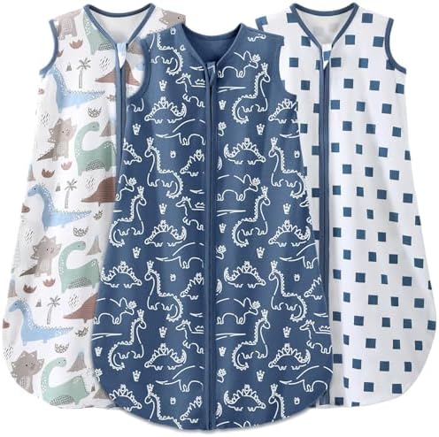 Yoofoss Baby Sleep Sack 24-36 Month 0.5TOG 100% Organic Cotton 2-Way Zipper by YOOFOSS