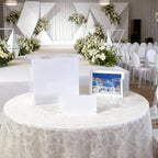 Acrylic Wedding Card Box with Slot Top, Detachable DIY Card Box for Wedding Reception, Corner Brackets & Screws Included, Acrylic Table Sign Holder Included - Image 6