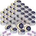 MTLEE 50 Pcs Over The Moon Baby Shower Candles 1 Oz, Blue by MTLEE