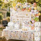 280pcs Wildflower Baby Shower Decorations,Baby in Bloom Decorations - Image 2