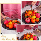 6 Pack Disposable Catering Trays with Lids for Party, 16 Inch, Black - Image 4