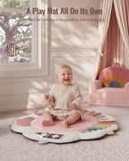 Blissful Diary Baby Play Gym, 5 Development Zones Activity Tummy Time Mat - Image 5