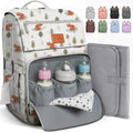 PILLANI Baby Diaper Bag Backpack - Baby Bag for Boys & Girls, Toddler Backpack, Large Capacity Travel Diaper Bags w/Changing Pad, Waterproof Diaper Backpack - Best Shower Gifts for Boys - Baby Stuff by Pillani