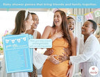 Party Hearty Baby Shower Games, Guess Who Mommy or Daddy - Blue (Pack of 2) - Image 3
