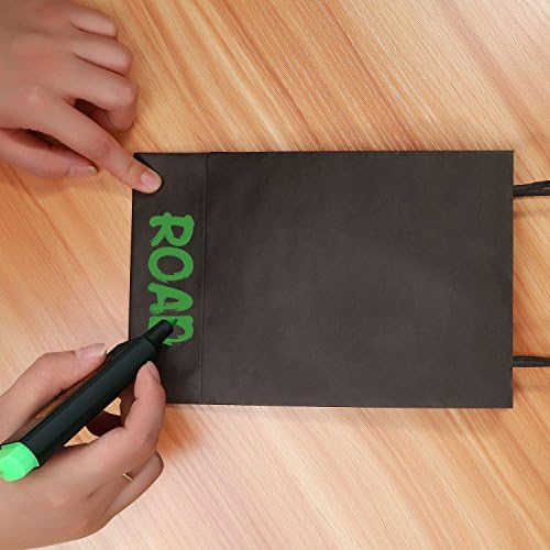 100Pcs Small Party Favor Gift Bags with Handles,Black Paper Bags - Image 6