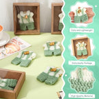 LemonRoad 15 Pcs Baby Shower Favors for Boy or Girl Baby Shower Prizes for Guests Sweater Refrigerator Magnet with Box Coat Hangers Acrylic Feet for Thank You Gifts Gender Reveal Baptism Party(Green) - Image 3