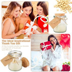 MTLEE 50 Pcs Wedding Jar Candles for Guests Wedding Candle Gift Natural Wax Candles with DIY Tag Cards for Bridesmaid Baby Shower Party Favors Home Supply Decor, Scents of Soybean - Image 5