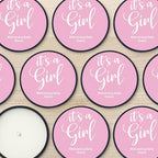 Custom Candles, Personalized Candles, Bulk Candles, Candle Favors, Baby Shower Candle Favors (Set of 10) (Black Tin), 9508837-03 - Image 3