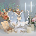 Ftupza Guest Book Alternative with 60 Wooden Butterfly - Image 3