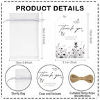 Sliner 50 Sets Baby Shower Wildflower Shot Glass Gift Bulk for Guests - Image 4