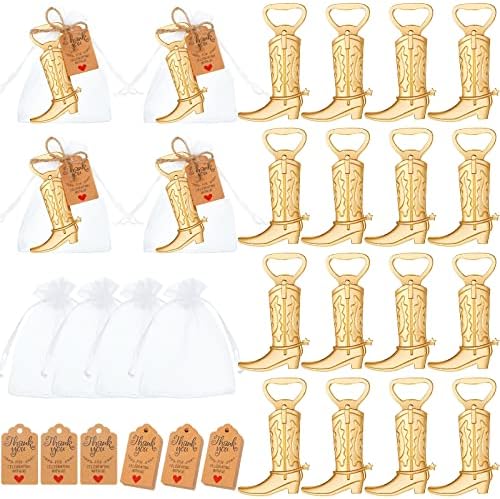 Meanplan Cowboy Boot Bottle Opener Party Favor Western Party Favor, 99 Pcs by Meanplan