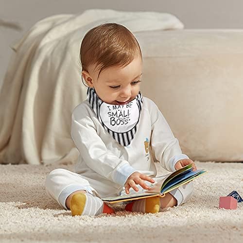 iAOVUEBY Baby Shower Gifts, Baby Boy Gifts, Christmas Baby Gift Set for Newborn Essentials Baby Blanket Elephant Lovey Wooden Rattle, Infant Bibs Socks & Greeting Card, Gender Reveal Gift Basket - Image 5