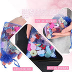 Woanger 500 Pcs Multicolor Organza Bags Bulk 4 x 6 Inch Small Drawstring Mesh Gift Bags Sheer Jewelry Pouches Sachet Candy Pouch for Wedding Favor Holiday Festival Birthday Party Shower - Image 6