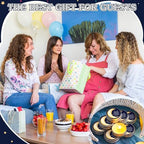 MTLEE 50 Pcs Over The Moon Baby Shower Candles 1 Oz, Blue - Image 4