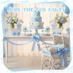 2 Pcs Silly Goose Table Centerpieces One Silly Goose Baby Shower Decor - Image 3
