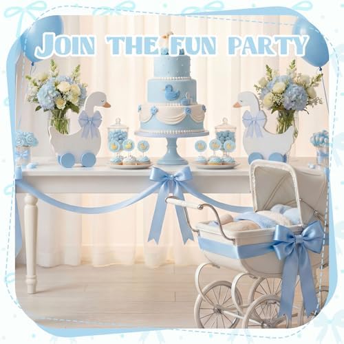 2 Pcs Silly Goose Table Centerpieces One Silly Goose Baby Shower Decor - Image 3