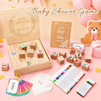 VISCOO 138 PCS Baby Shower Blocks Game Set for Guest,Game Sign Decorations - Image 3