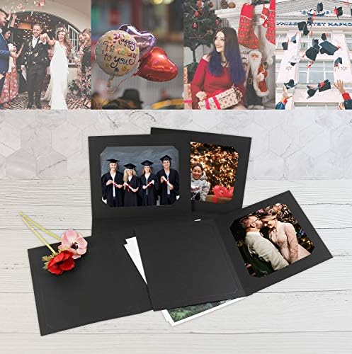 Golden State Art, Paper Photo Folders, for 6x8 or 8x10 Picture, 25 Pack - Image 2