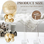 Acrylic Balloon Stands for Table Centerpieces Reusable 31.5 Inches 4PCS - Image 2